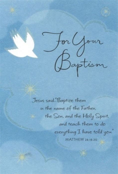 Congratulations On Your Baptism Cards Baptism Greetings Baptism