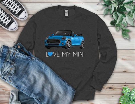 Mini Cooper Sweatshirt Mini Lover Custom Car Tee Car Etsy