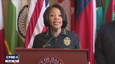 Dallas Pd Chief Renee Hall Resigns After Turbulent Tenure Youtube