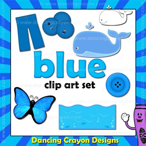 Blue Clipart Things That Are Blue Color