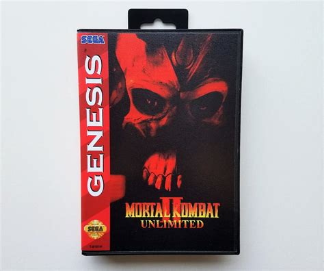 Mortal Kombat Ii Unlimited Sega Genesis Play As Bosses Retro