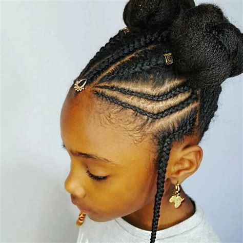 Ponytail and beads cornrow styles for school. Simple cornrow braid hairstyles for natural hair Tuko.co.ke