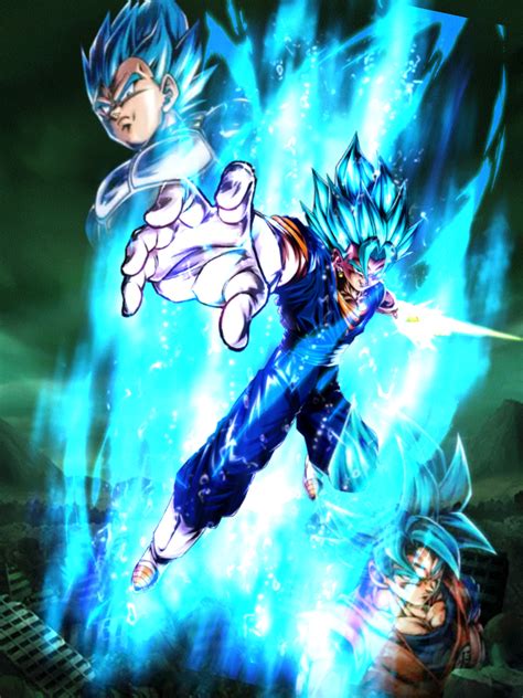 Ultra Super Saiyan Blue Vegito Dbl Edit By Ogkartoon On Deviantart