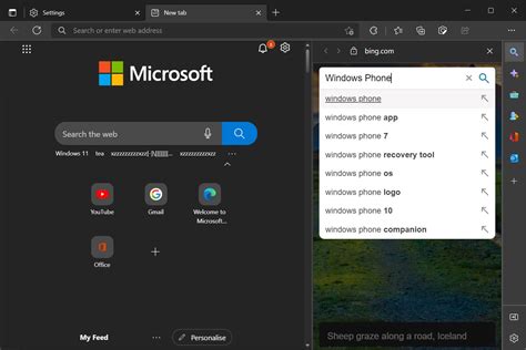 Hands On With Microsoft Edges New Sidebar On Windows With Bing Office