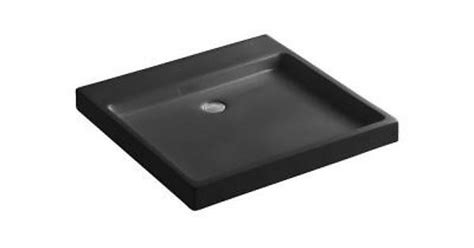 kohler purist wading pool above counter wall mount bathroom sink in black black k 2314 7 imgur
