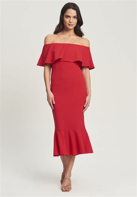 Tussah Klara Cocktail Dress Party Dress Red Zalandode