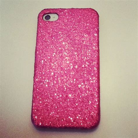Glittered Iphone Case With Martha Stewart Glitter And Modge Podge