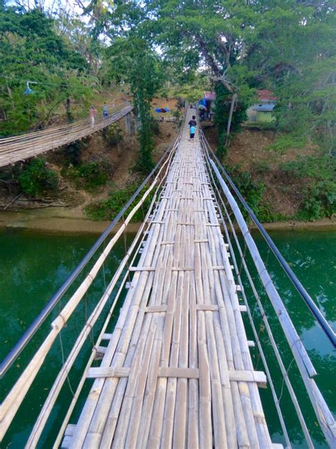 Philippines Bamboo Hanging Bridge In Bohol Travel2unlimited