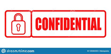 Confidential Rubber Stamp stock vector. Illustration of ...