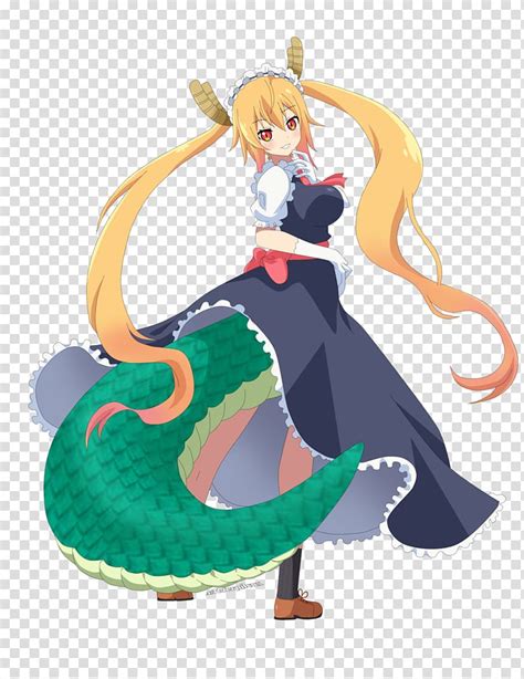 Miss Kobayashi S Dragon Maid Tohru Honda Fan Art Anime Maid