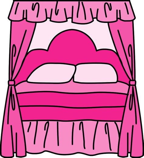 Pink Bed Clipart Free Download Transparent Png Creazilla
