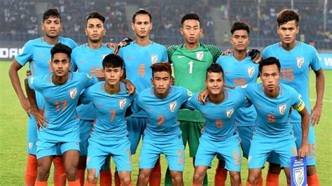 Indian Football Team Moves Up Spots To In Latest Fifa Rankings