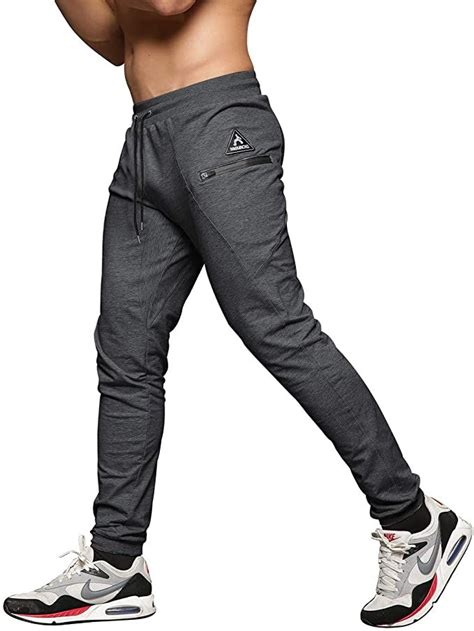 Maikanong Mens Slim Fit Joggers Tapered Sweatpants For Gym Running