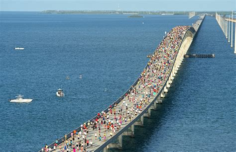 Annual Bridge Run Stops Traffic In The Keys Wlrn