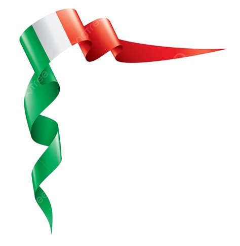 علم إيطاليا الشريط رمز الرمز يوم الاجازة العالمية العلم Png
