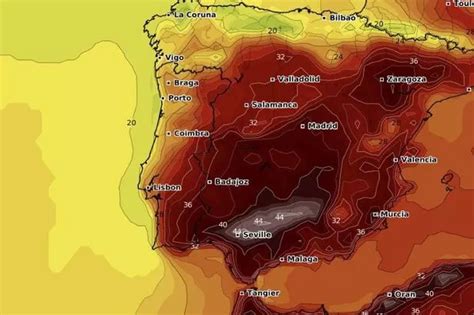 Spain Weather Urgent Warning For Irish Holidaymakers As Brutal 44c
