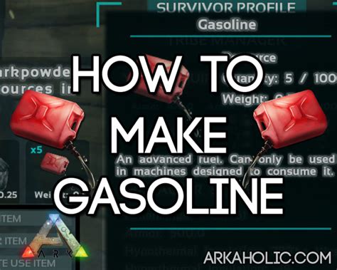 All content on this website is for informational purposes only. How to Make Gasoline in ARK Survival - Tutorial Guide