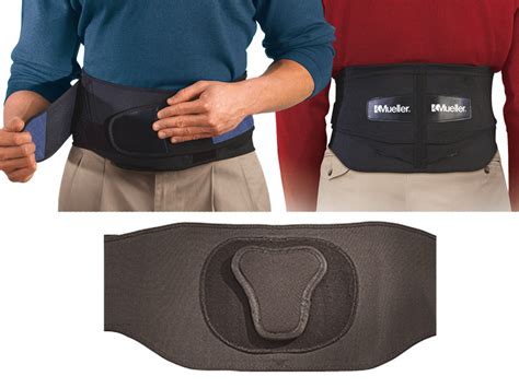 Buy Mueller Lumbar Back Brace With Removable Pad For Concentrated Lumbar Support