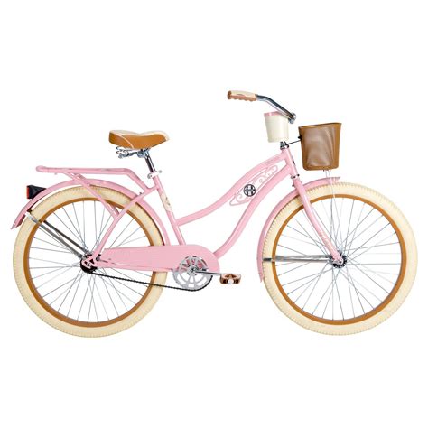 Huffy Deluxe Women's Classic Cruiser Bike - Pink... : Target | Beach