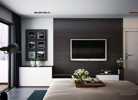 Rectangles And Contrast Define The Overall Interior Design Theme
