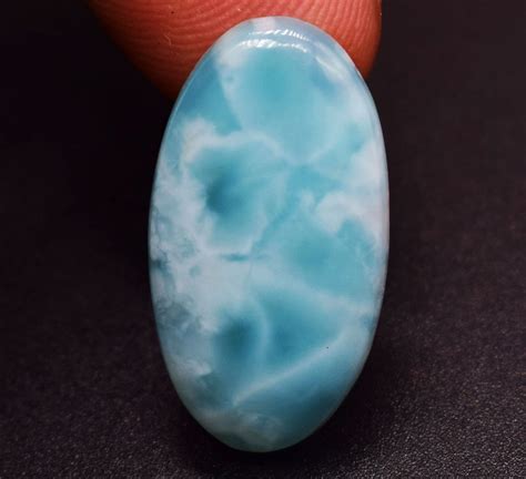 Excellent Blue Larimar Gemstone Original Larimar Stone 2460 Etsy