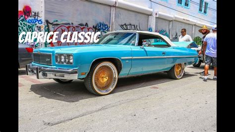 Super Clean 75 Caprice Classic On Gold Daytons In Hd Must See Youtube