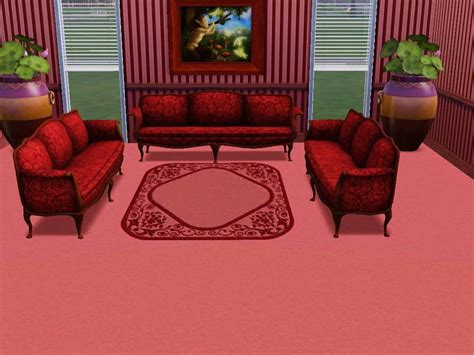 The Sims Resource Victorian Rug 4