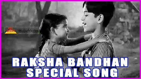 andala pasi papa raksha bandhan special song in chitti chellelu telugu movie youtube