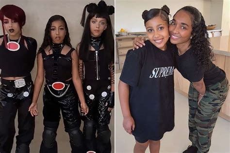 North West Meets Tlcs Chilli After Dressing Up As Her For Halloween Dreams Do Come True