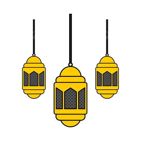 Ramadan Lamp Vector Ramadan Lamp Vector Png And Vector With
