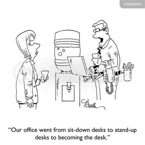 Standing Desks Cartoons And Comics Funny Pictures From Cartoonstock