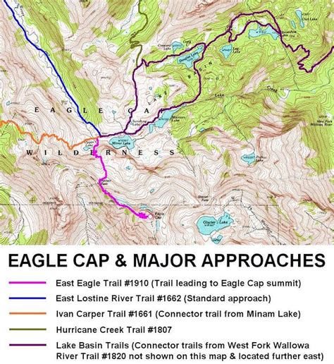 Eagle Cap Standard Approaches Photos Diagrams And Topos Summitpost