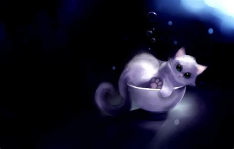 Kawaii Cat Anime Wallpapers - Wallpaper Cave