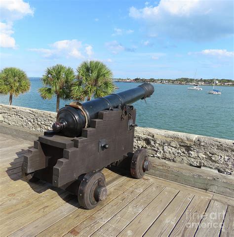 1163 Cannon By Matanzas Bay Fort Castillo De San Marcos St Augustine