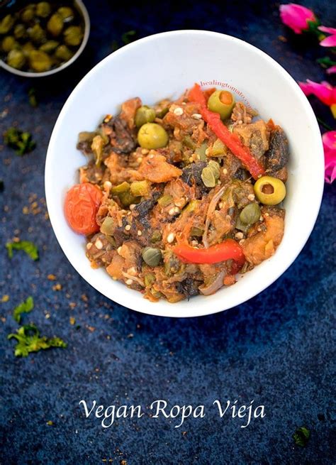 Vegan Ropa Vieja Recipe Tomato Recipes Vegetarian Comfort Food