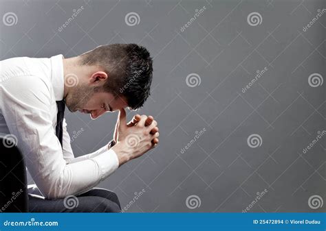 Despair Stock Photo Image Of Head Deeply Emotion Attitude 25472894