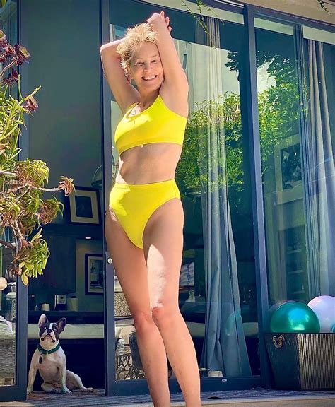Sharon Stone 63 Shows Off Insane Bikini Body