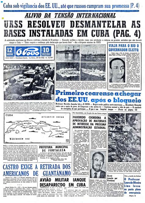 Crise dos Mísseis de Cuba 60 anos da quase 3ª Guerra Mundial Sérgio