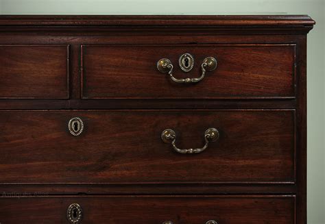 Georgian Mahogany Chest Of Drawers C1800 Antiques Atlas