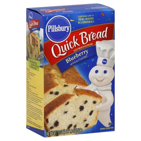 Pillsbury Quick Bread And Muffin Mix Blueberry