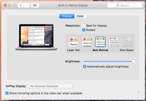 How To Run Retina Display Macbook Pro At More Resolutions