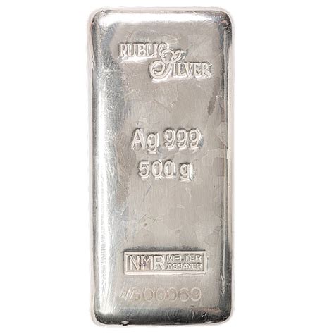Buy 500 Gram Silver Bullion Bar Various Lbma Brands
