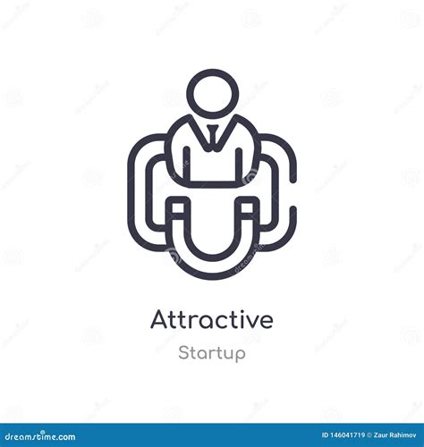Attractive Outline Icon Isolated Line Vector Illustration From Startup