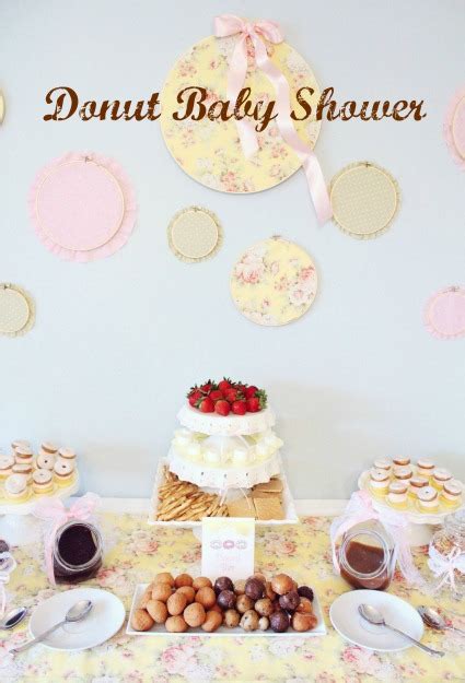 Adorable Donut Baby Shower Theme Ideas 5 Minute Dout Hole Pops