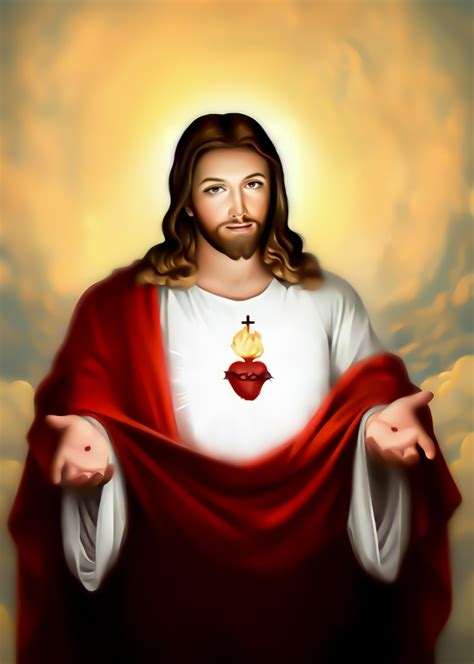 Sacred Heart Of Jesus Hd Images Nelson Mcbs