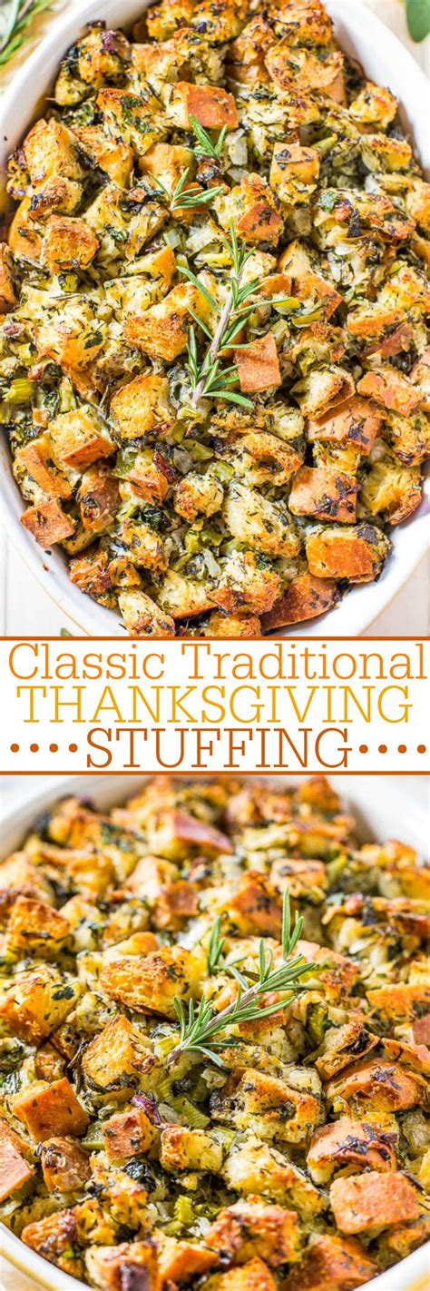The Best Stuffing Recipe Classic Thanksgiving Dish 2024