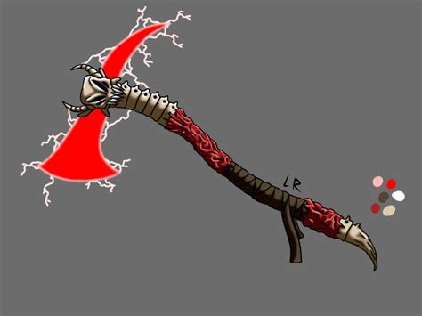 Demon Axe By One Lazy Robot On Deviantart