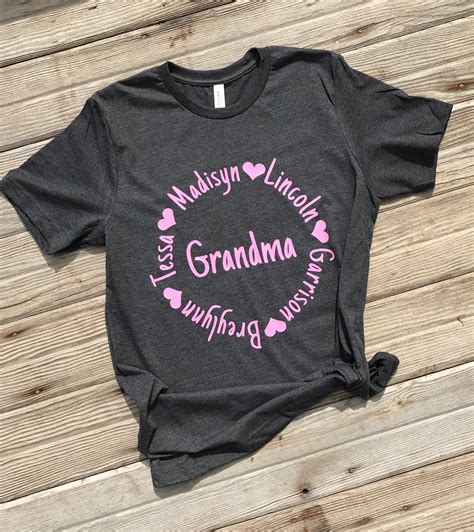 A Personal Favorite From My Etsy Shop Listing599046953grandma And Mom Tee
