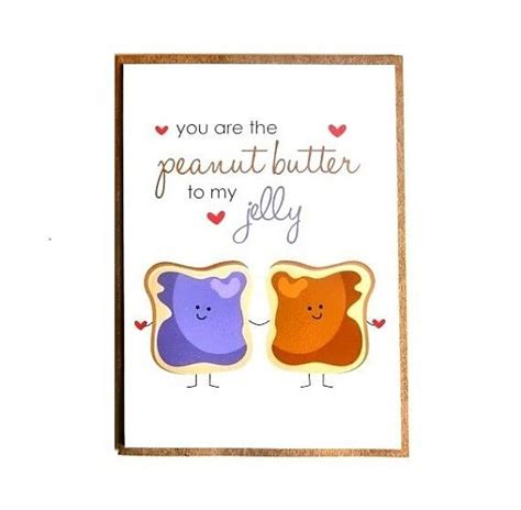 Peanut Butter To My Jelly Happy Birthday Cards Friendship Cards