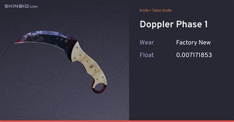 Talon Knife Doppler Factory New